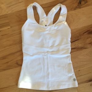 Athleta White Workout Tank